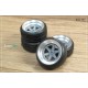 1/24 16'' SSR SPEED STAR XR-4 Rim set with Stretch Tyres