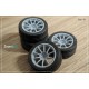 1/24 16'' Rays ZE40 Rim set with Tyres