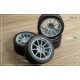 1/24 17'' Rays ZE40 Rim set with Tyres