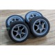 1/24 18'' Advan Racing RG2 Rim set with Tyres