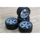 1/24 17'' Prodrive GC-05N Rim set with Tyres