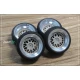 1/24 16'' SSR Dori-dori Mesh Rim set with Stretch Tyres