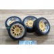 1/24 15'' Work Emotion RS11 Rim set with Tyres