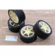 1/24 17'' Buddy Club P1 Rim set with Tyres