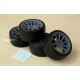 1/24 15'' Work Emotion ZR10 Rim set (4 holes) with Tyres