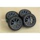 1/24 17'' Rays G16 Rim set (5 holes) with Tyres