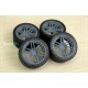 1/24 16'' WedsSport SA60M Rim set (5 holes) with Tyres