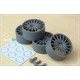 1/24 18''OZ Racing Wheels without Tyre For NuNu Audi A4 BTCC