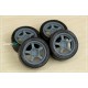 1/24 17'' Rays 57CR Rim set (5 holes) with Tyres
