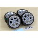 1/24 19'' Work Meister L1 Rim set with Tyres