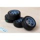 1/24 16'' Rays Volk Racing TE37 Cup Rim set (5 holes) with Tyres