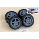 1/24 Enkei NSX (NA1) Type R Rim set (Front 15'' Rear16'') without Tyre for Tamiya kit
