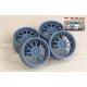 1/24 18'' BBS RE142 Rim set without Tyre for Nunu kit