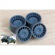1/24 Renault 5 Turbo oem Rim set without Tyre for Tamiya kit