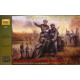 1/35 WWII German R12 Heavy Motorcycle with Rider and Officer