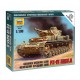 1/100 (Snap-Fit) German Medium Tank Panzer IV Ausf.D