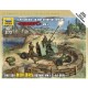 1/72 (Snap-Fit) British Bofors 40mm Mk.I/II AA Gun with Crew