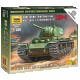 1/100 (Snap-Fit) Soviet Heavy Tank KV-1 Mod.1941 with F-32 Gun