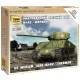 1/100 (Snap-Fit) US Medium Tank M4A2 "Sherman"