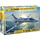 1/144 Tupolew TU-134 UBL Training Plane (NATO Crusty-B)