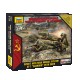 1/72 (Snap-Fit) Soviet Anti-Tank Missile System AT-7 "Saxhorn" with Crew