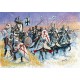 1/72 Livonian Knights XIII-XIV A.D. (33 Figures+9 Horses)