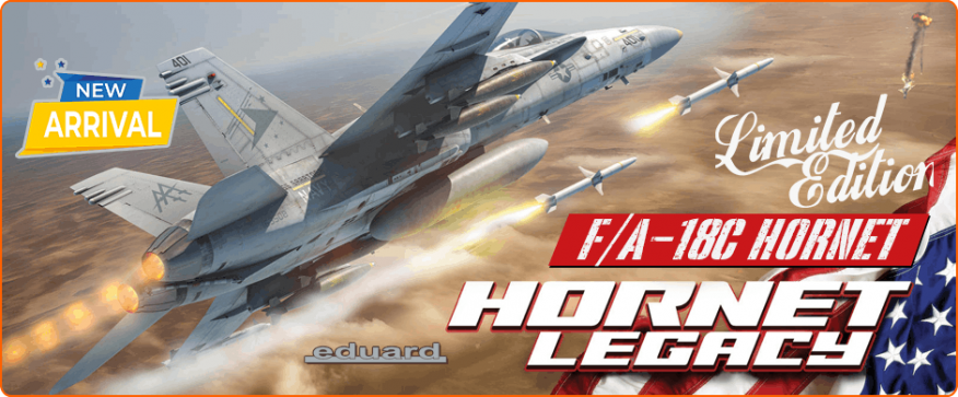 Eduard 11195 1/48 Hornet Legacy - US F/A-18C Hornet [Limited Edition]
